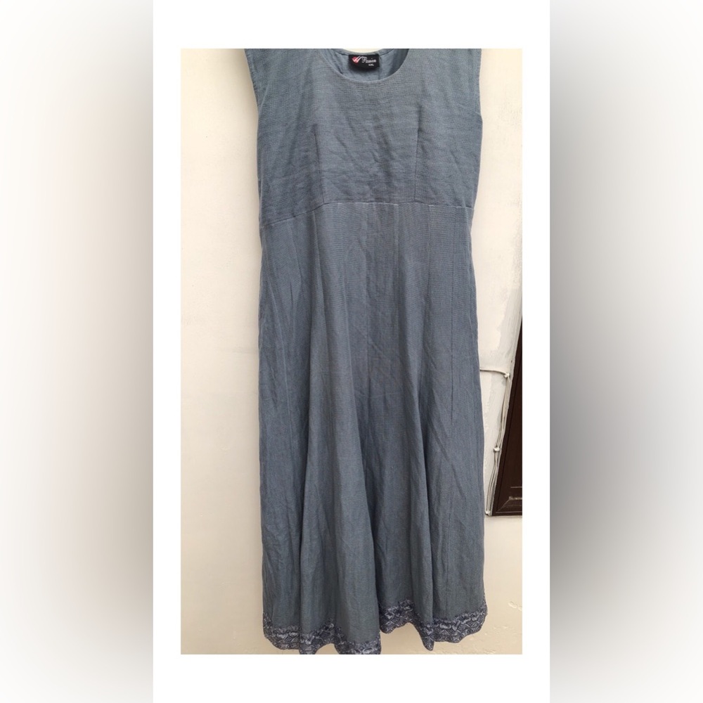 Grey Linen Dress